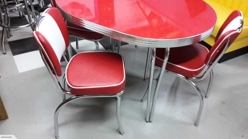 Retro formica kitchen on sale table and chairs